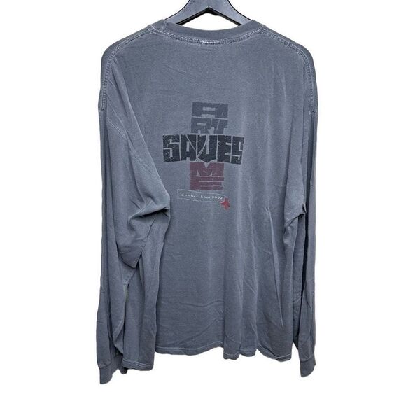 Vintage Y2K 2002 Bumbershoot Overdyed Long Sleeve Shirt XL - Picture 2 of 4